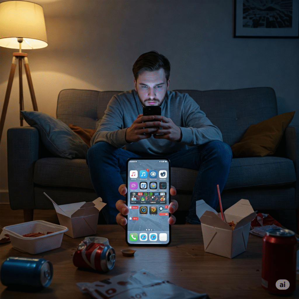 Gemini_Generated_Image_v3lqnrv3lqnrv3lq-1024x1024 Are Smartphones Making Us Lazy and Dumb?